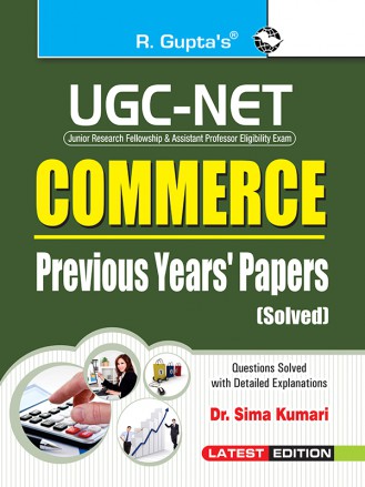 RGupta Ramesh UGC-NET: Commerce Previous Papers (Solved) English Medium